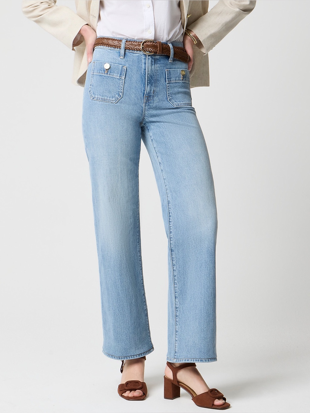 J. Crew Wide Leg Jean